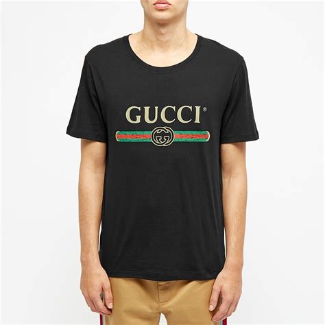 fake gucci mens tshirt|vintage gucci logo t shirt.